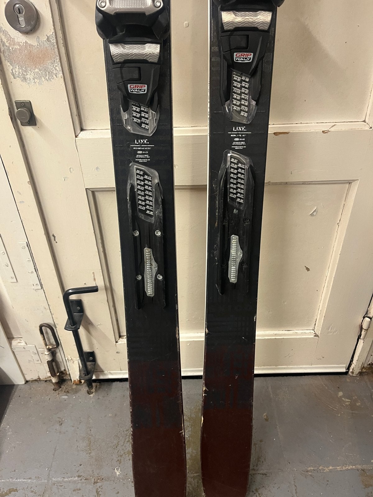 Line Chronic ski's - 178 cm, Sport en Fitness, Overige merken, 160 tot 180 cm, Gebruikt, Ophalen of Verzenden