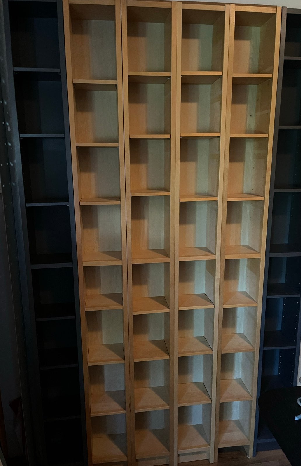 Set van 6 kasten Billy IKEA, Huis en Inrichting, Ophalen, Met plank(en), Gebruikt, 200 cm of meer