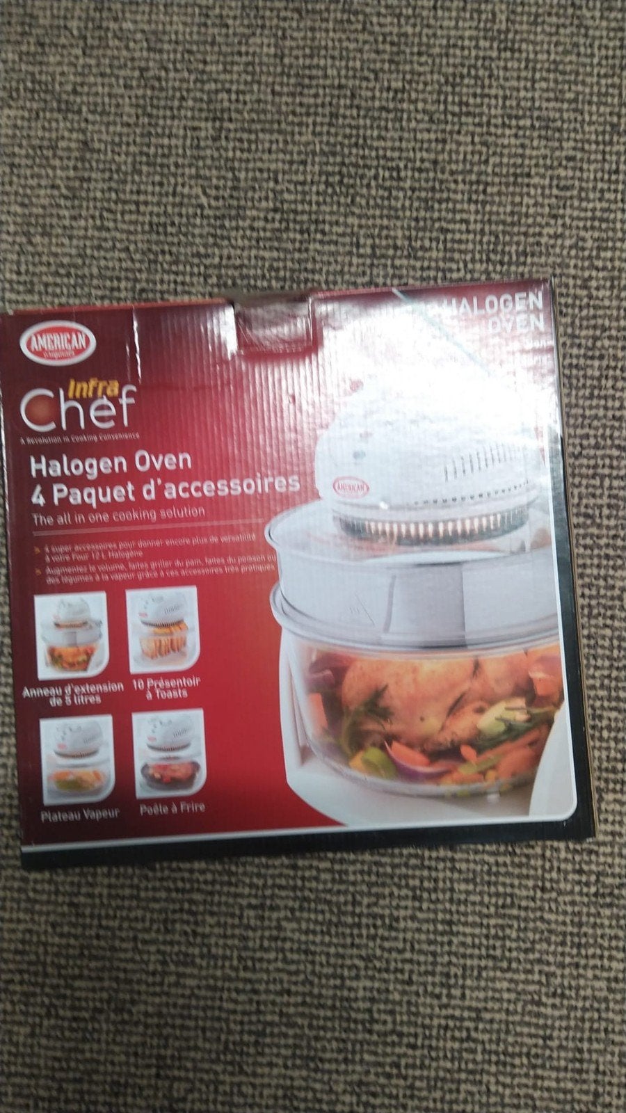 Nieuw in doos  mini oven, Witgoed en Apparatuur, Ovens, Ophalen, Minder dan 45 cm, Overige merken, Hete lucht