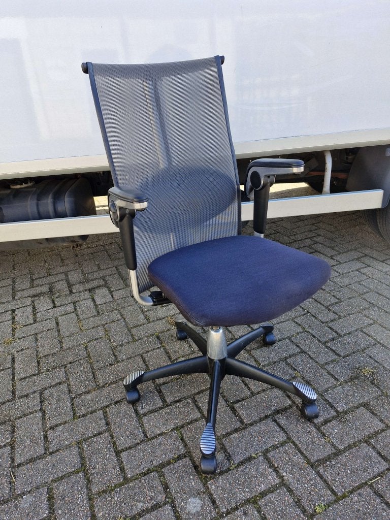 25x Hag H09 ergonomische manager / directie bureaustoelen, Blaak 28 Rotterdam, Flokk Netherland, Zwart, Ophalen of Verzenden