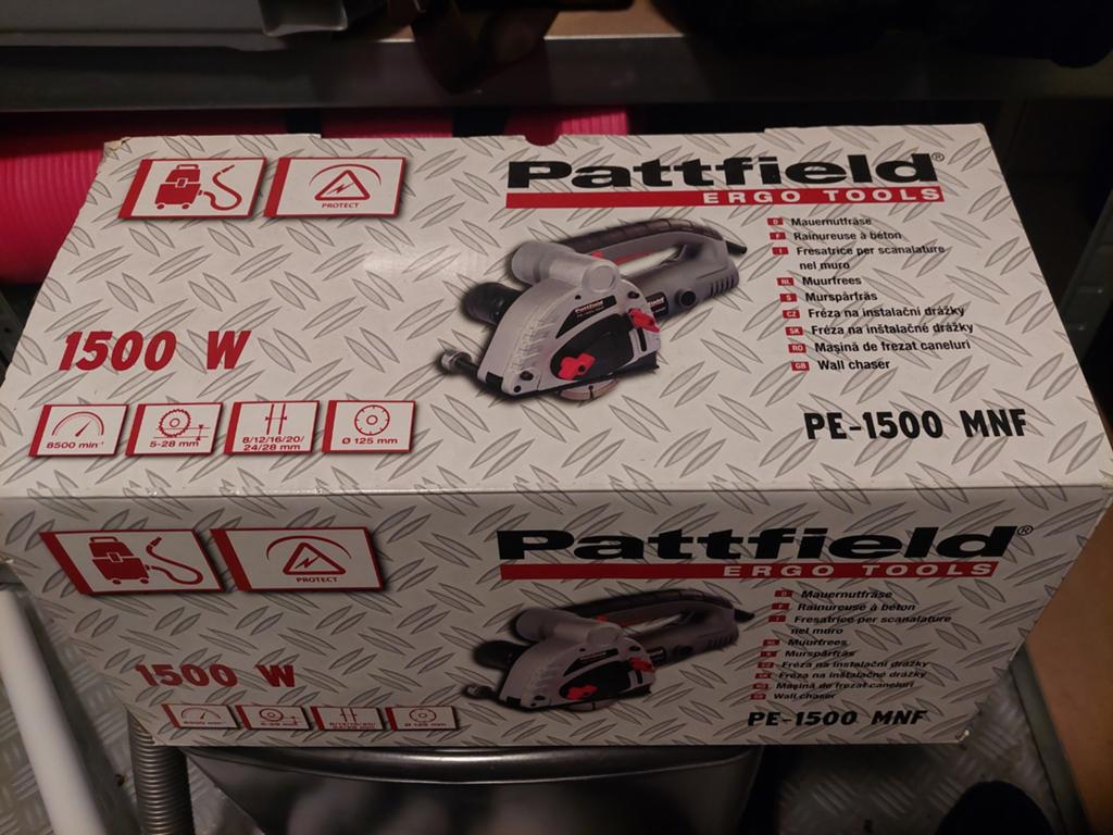 Muurfrees Pattfield ZGAN!!, Doe-het-zelf en Verbouw, Ophalen, Muurfrees, Zo goed als nieuw, Elektrisch