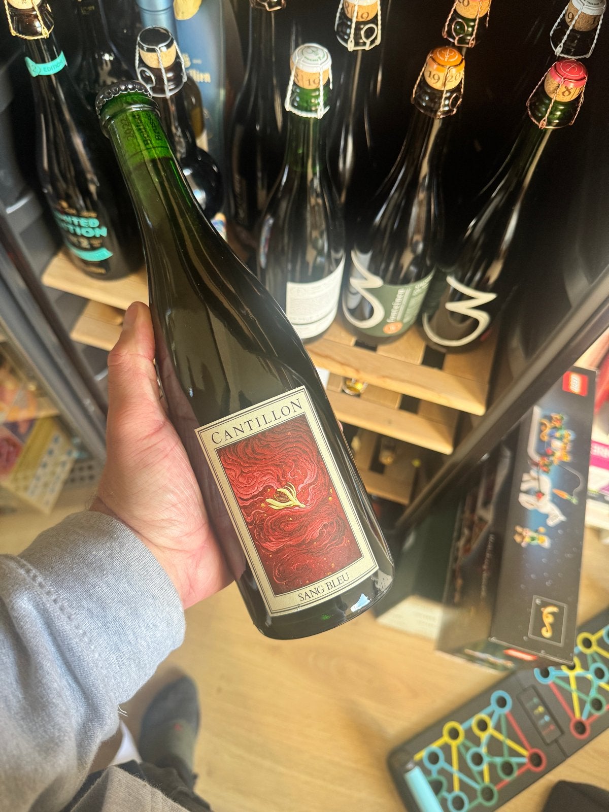 Cantillon Sang bleu 2022, Ophalen of Verzenden, Nieuw, Flesje(s), Hertog Jan