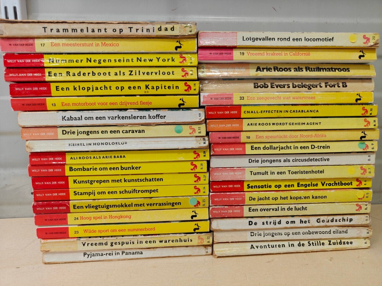 Nr. 1012 Willy van der Heide. Bob Evers Serie., Boeken, Ophalen of Verzenden, Gelezen, Willy van der Heide