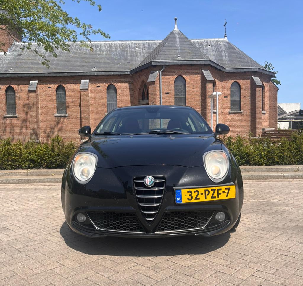Alfa romeo mito 1.3 jtdm leer navi cruise 120 pk, Voorwielaandrijving, Euro 5, Overige carrosserieën, Zwart