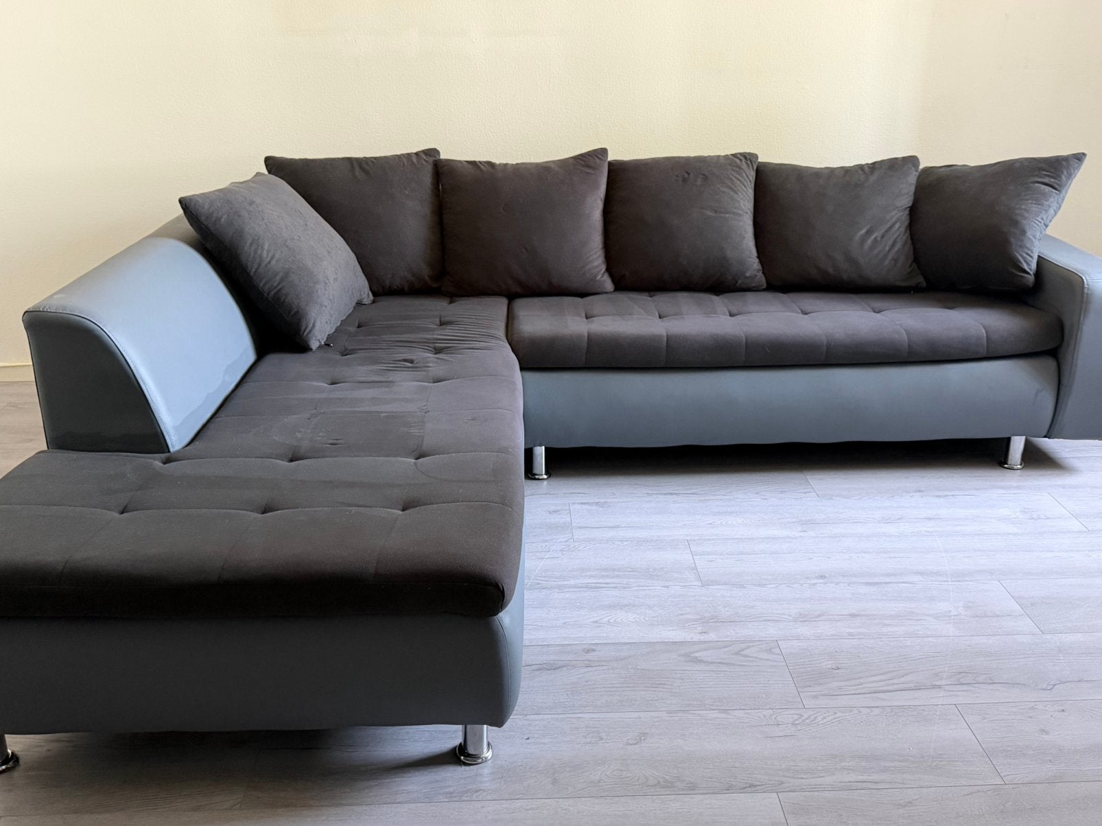 Comfortabele hoekbank 280 x 200 cm, Huis en Inrichting, Ophalen, Gebruikt