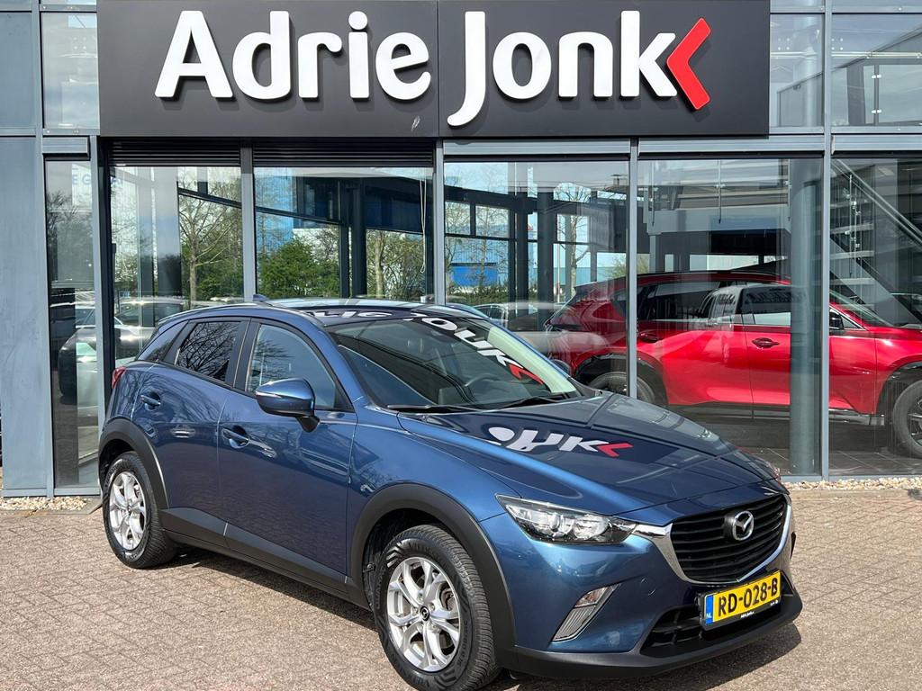 Mazda CX-3 2.0 SkyActiv-G 120 Dynamic | TREKHAAK | NAVIGATIE, Voorwielaandrijving, 1998 cc, Stof, 4 cilinders