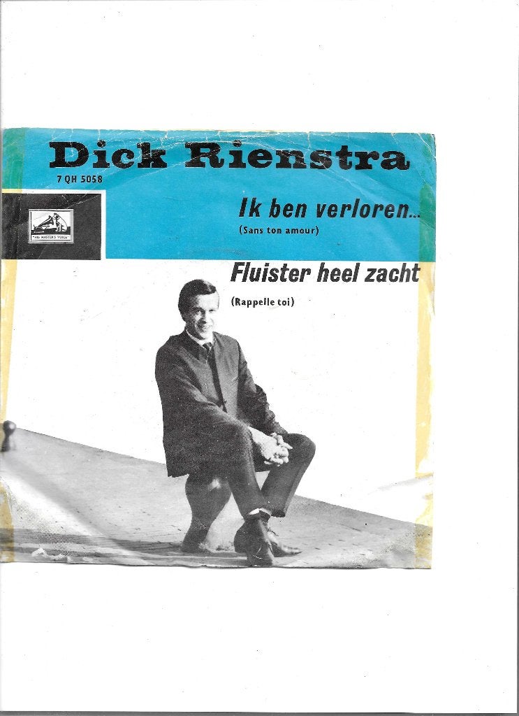 7" Single Dick Rienstra - Ik ben verloren, Ophalen of Verzenden, Gebruikt, 7 inch, Nederlandstalig