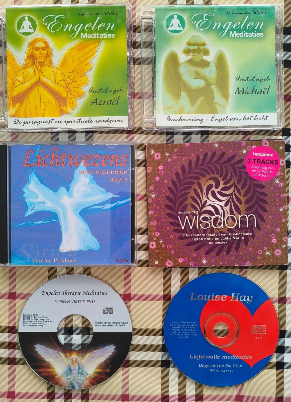 Diverse spirituele meditatie cd's
Rob van der Wilk a €7,50
P, Ophalen of Verzenden, Zo goed als nieuw