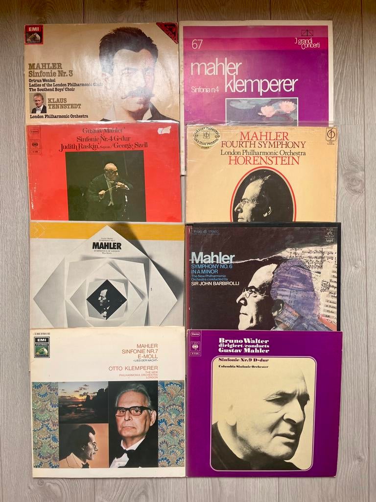 Mahler LPs, Cd's en Dvd's, Vinyl | Klassiek, Ophalen of Verzenden, Zo goed als nieuw, Romantiek, 12 inch