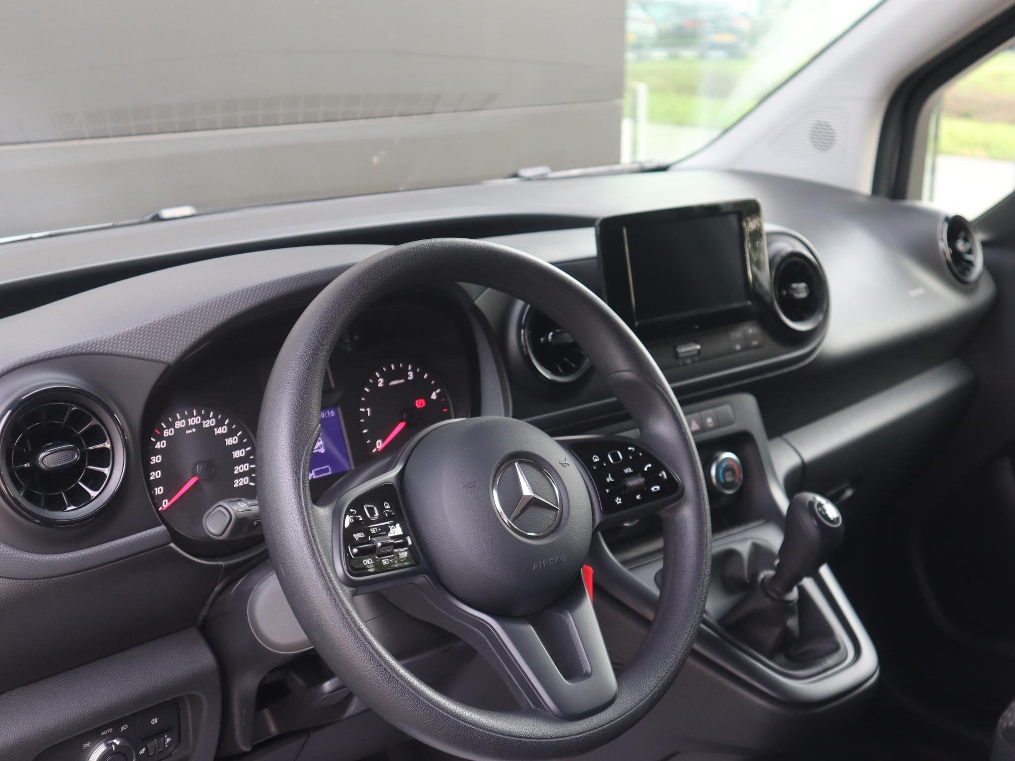 Mercedes-Benz Citan 108 CDI L1 BETIMMERING TREKHAAK, Voorwielaandrijving, Stof, Gebruikt, 4 cilinders