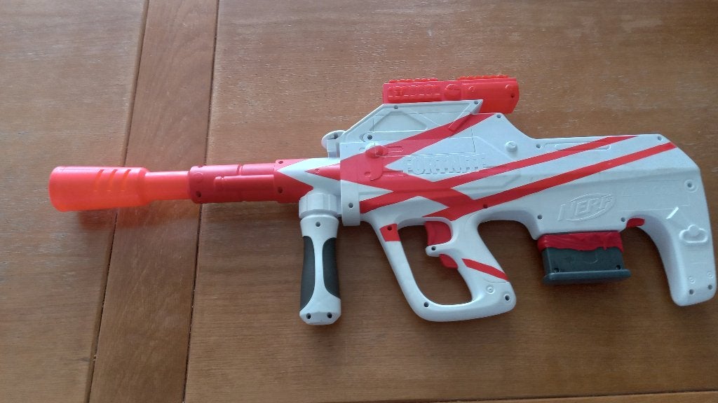 Elektrische NERF gun, Ophalen of Verzenden, Gebruikt