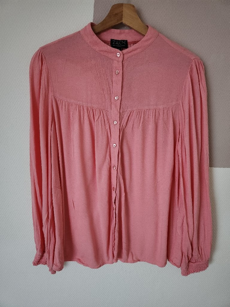 Zilch roze blouse - XL, Maat 46/48 (XL) of groter, Ophalen of Verzenden, Zo goed als nieuw, Roze