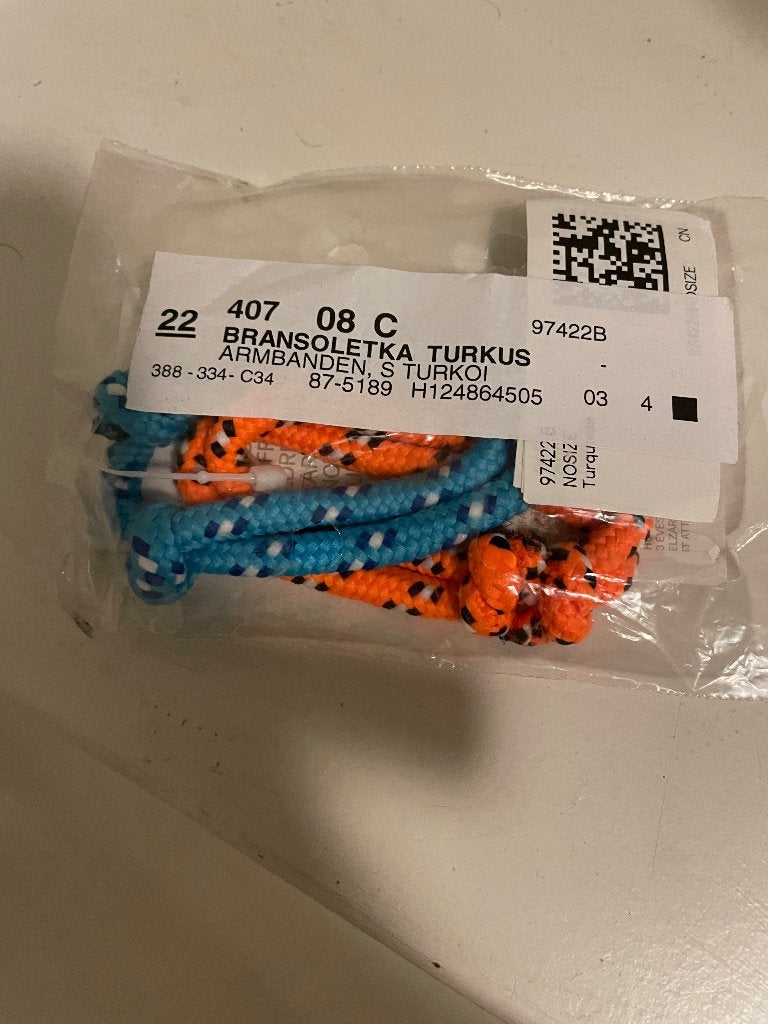 Armbandjes kind oranje turqoise nieuw H&M, Ophalen of Verzenden, Nieuw, Oranje, Jongen of Meisje