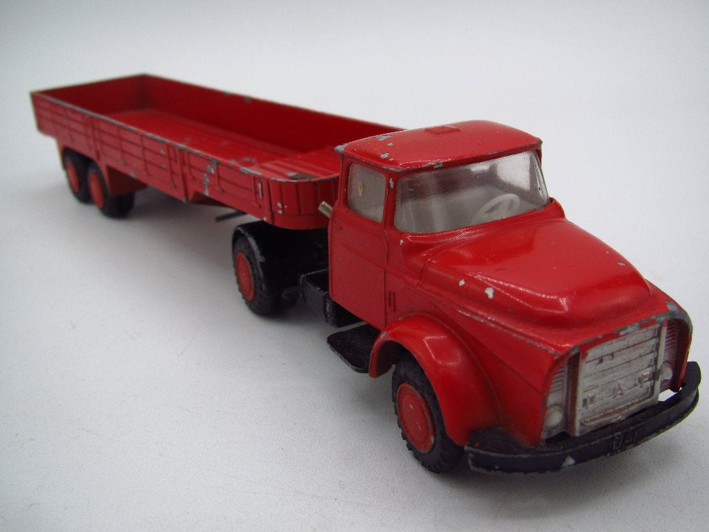 Lion car - DAF Torpedo Truck '' Los Vast '' 1:50, Ophalen of Verzenden, Gebruikt, Bus of Vrachtwagen, Lion Toys