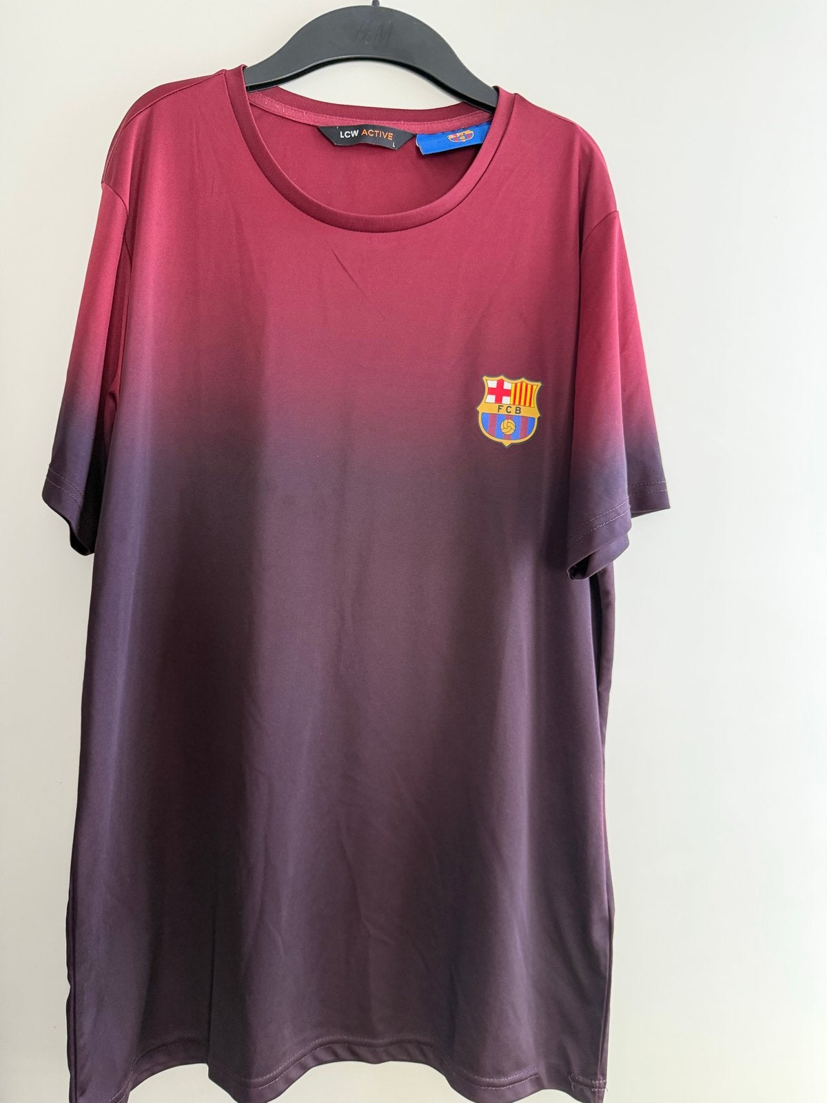 FC Barcelona T-shirt LC Waikiki - Maat L, Ophalen of Verzenden, Gedragen, Maat 52/54 (L), Meerkleurig