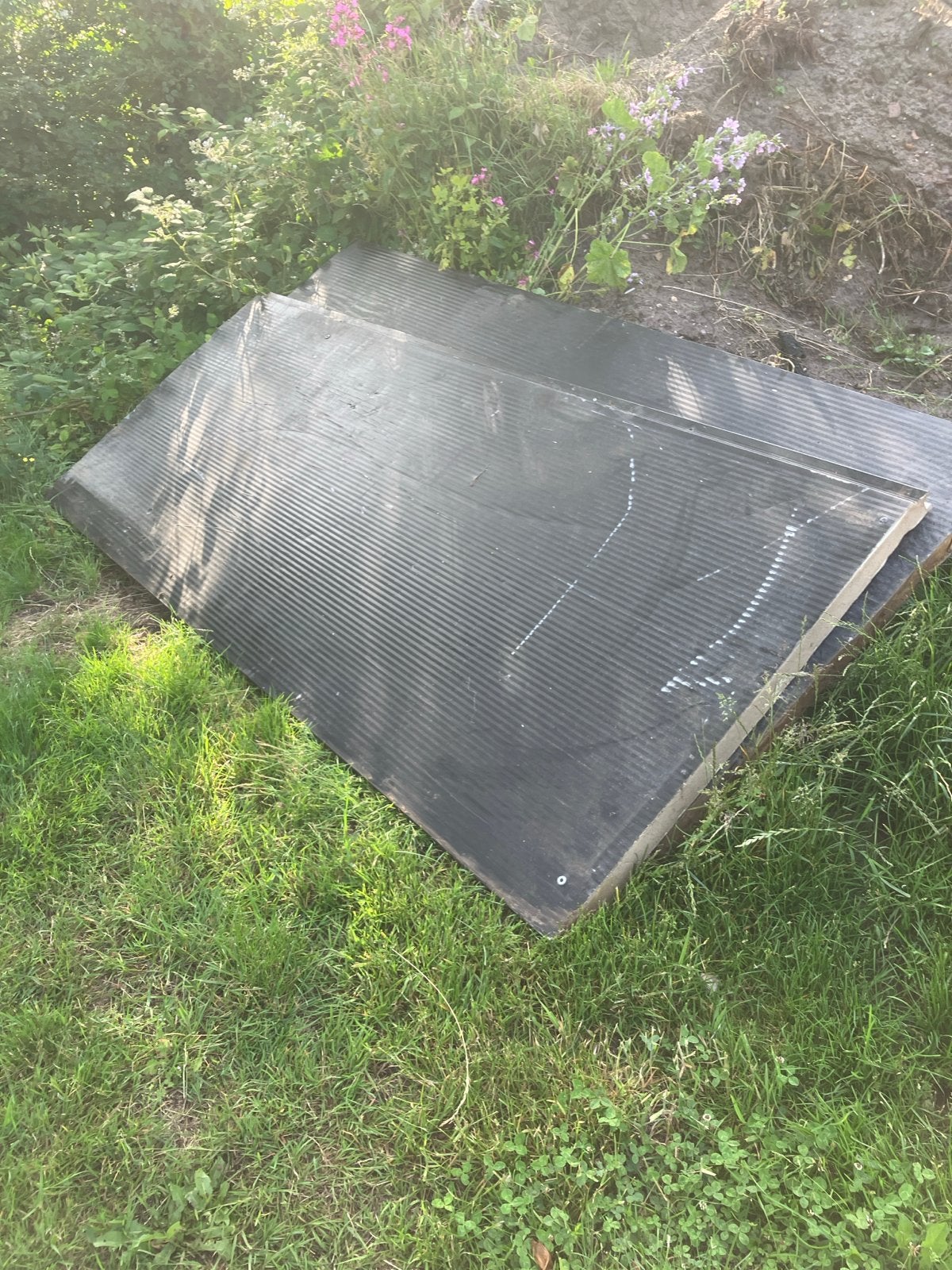 Gebruikte  sandeichpanelen, Doe-het-zelf en Verbouw, Platen en Panelen, Ophalen of Verzenden, Gebruikt, Overige materialen, 20 tot 50 mm