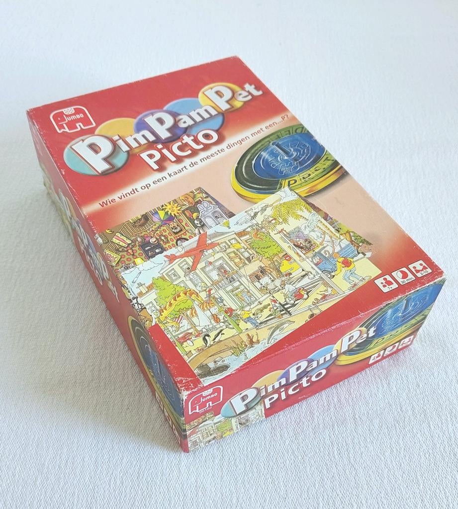 Pim Pam Pet Picto spel, Hobby en Vrije tijd, Gezelschapsspellen | Bordspellen, Vijf spelers of meer, Ophalen, Gebruikt, Jumbo