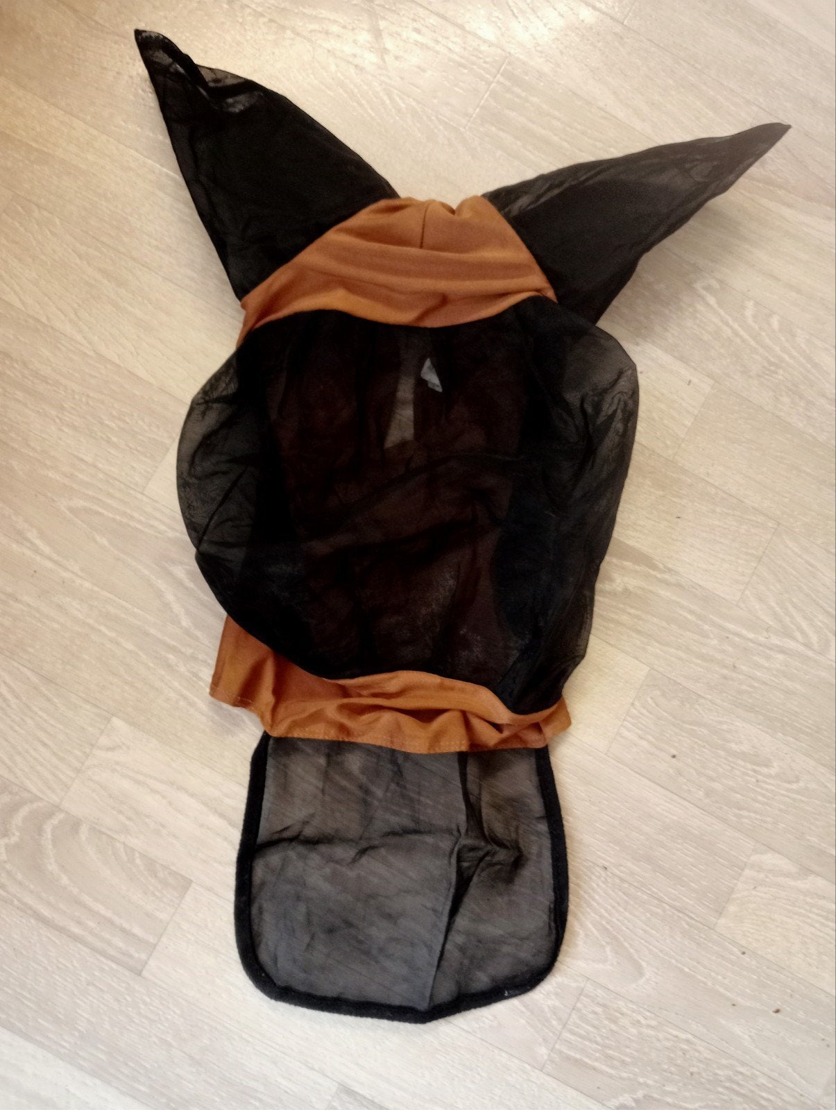 Nette vliegenmasker/kap mt m/cob, Dieren en Toebehoren, Ophalen of Verzenden, Gebruikt, Dressuur
