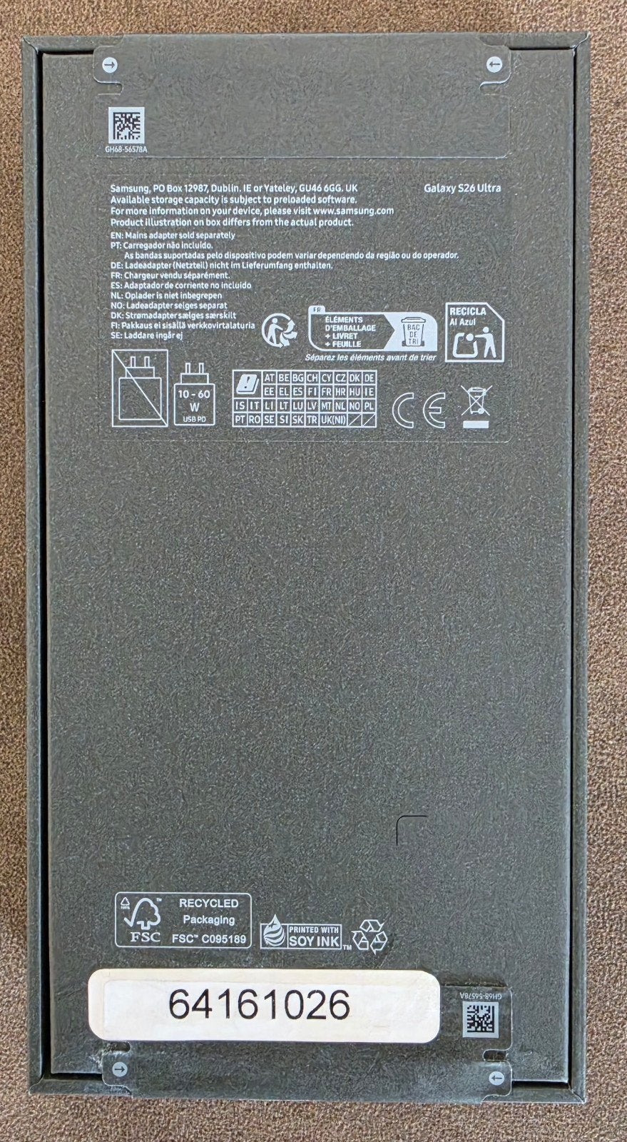 Samsung Galaxy S26 Ultra 256GB Wit - Nieuw in doos, Telecommunicatie, Mobiele telefoons | Overige merken, Ophalen, Overige modellen