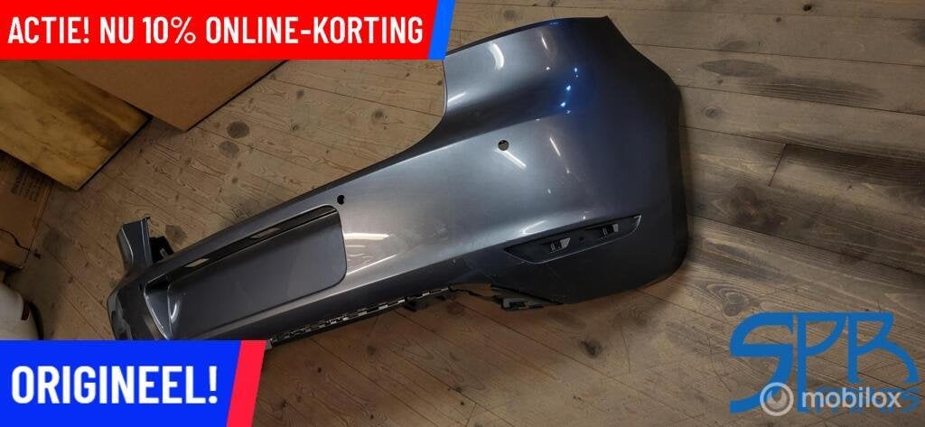 VW GOLF 6 VI LD7R ACHTERBUMPER 4x PDC 5K6807421 KAAL BUMPER, Gebruikt, Volkswagen, Ophalen of Verzenden, Volkswagen