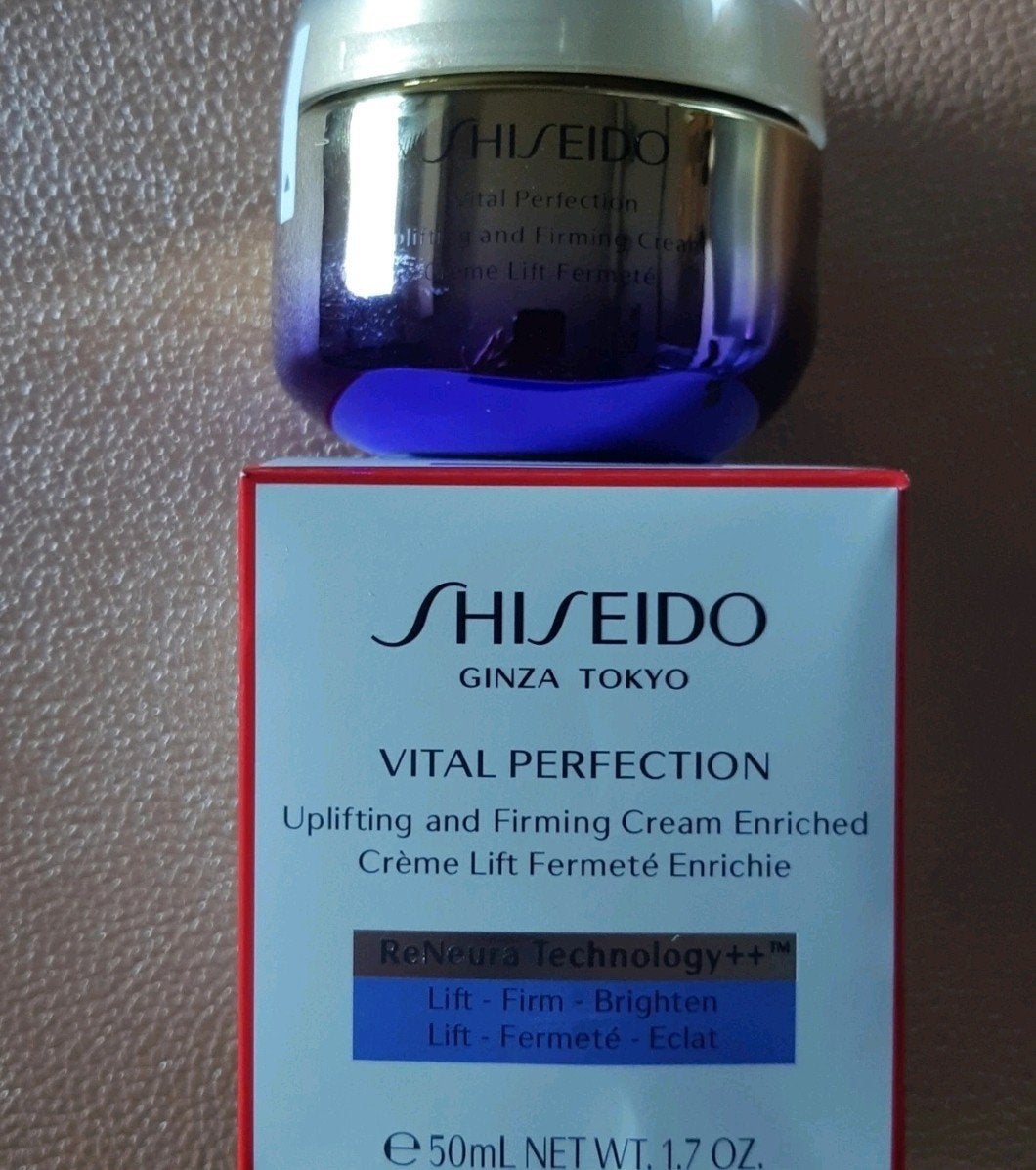 Shiseido Vital Perfection Cream - 50ml, Sieraden, Tassen en Uiterlijk, Uiterlijk | Gezichtsverzorging, Verzenden