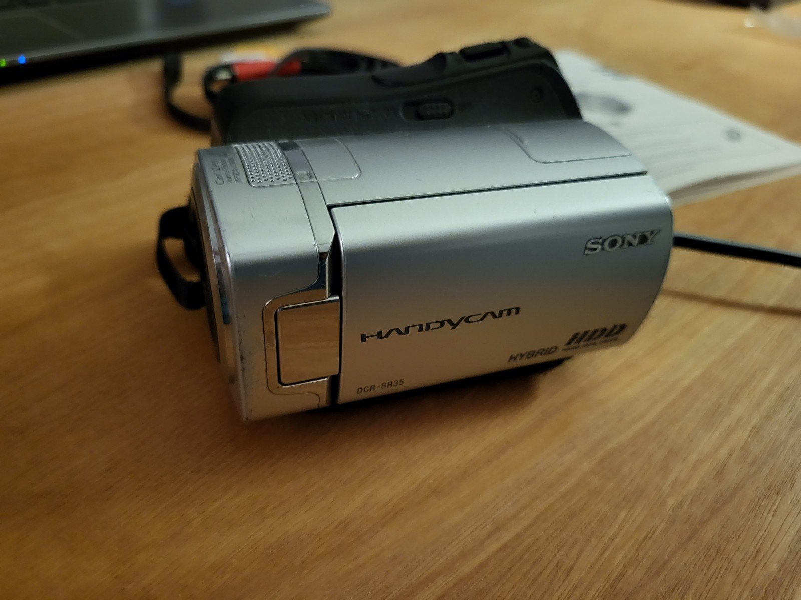 Sony Handycam DCR-SR35 Camcorder, Ophalen, 20x of meer, Sony, Camera