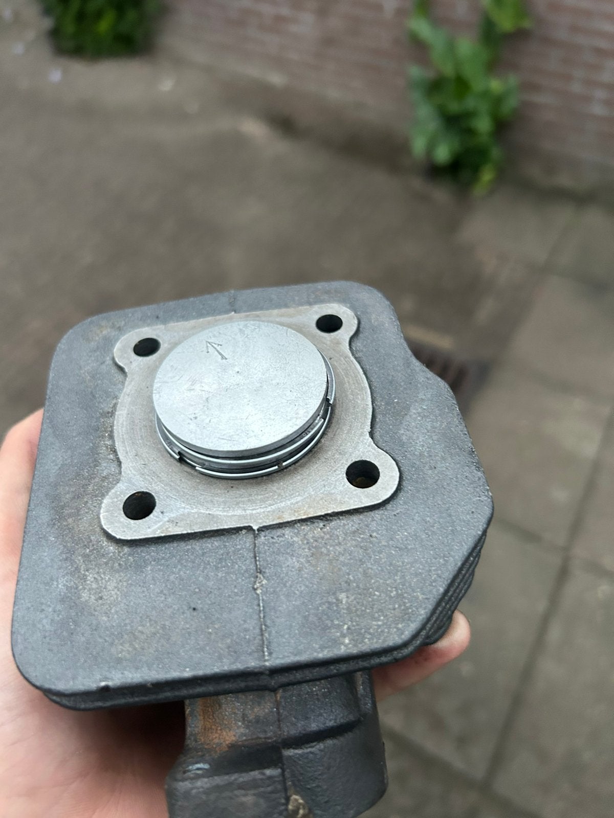 Peugeot verticaal cilinder met zuiger 50cc, Ophalen of Verzenden, Zo goed als nieuw, Cilinder