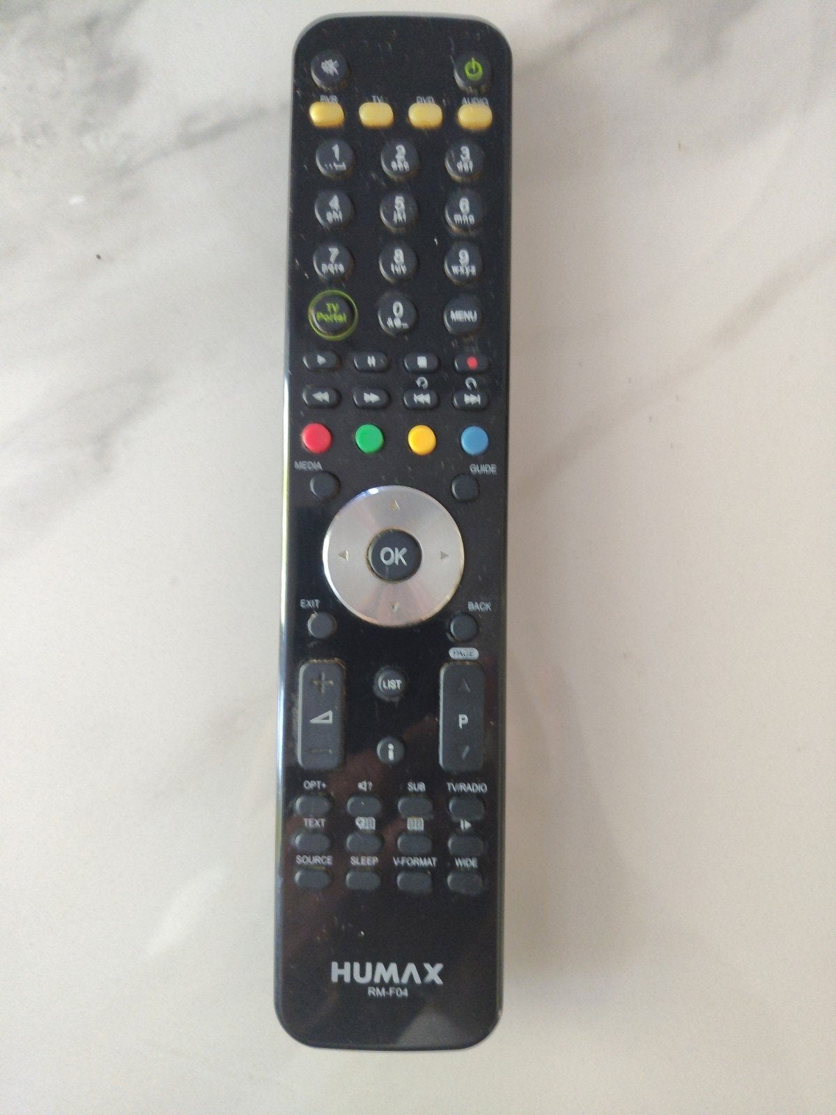 Humax RM-F04 Afstandsbediening voor TV/Media, Audio, Tv en Foto, Ophalen of Verzenden, Gebruikt, Universeel, Tv