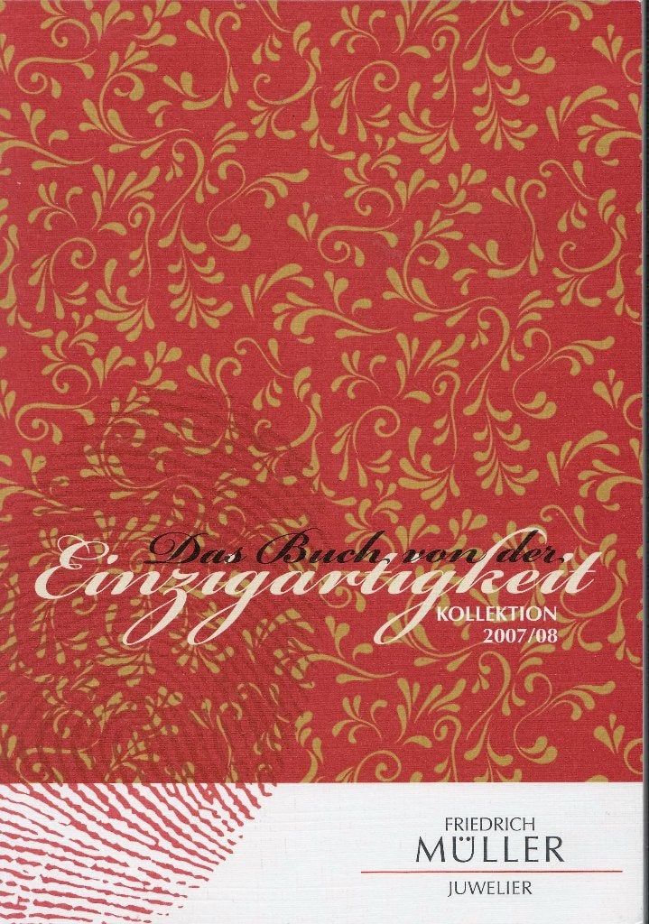 Luxe Juweliersgids Friedrich Müller 2007/08 + Prijslijst, Ophalen of Verzenden, Nieuw, Overige onderwerpen