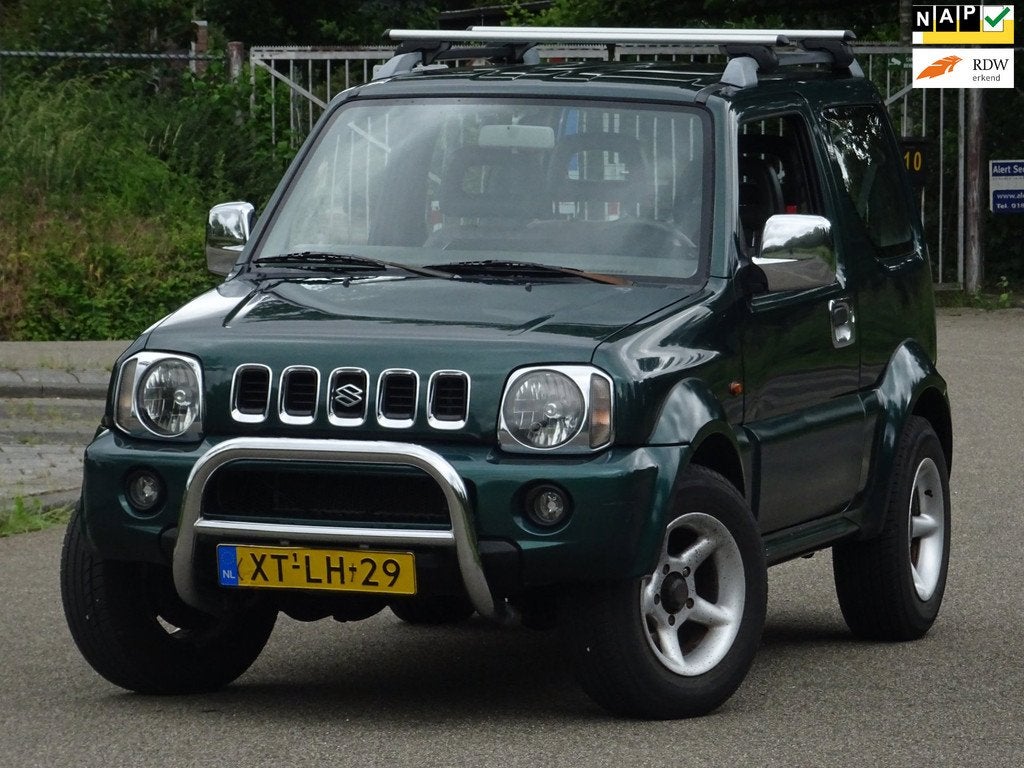 Suzuki Jimny 1.3 JLX 4X4 AUTOMAAT NAP/ANDROID/APK 06-2027, Auto's, 1005 kg, 4 cilinders, 4 stoelen, Origineel Nederlands