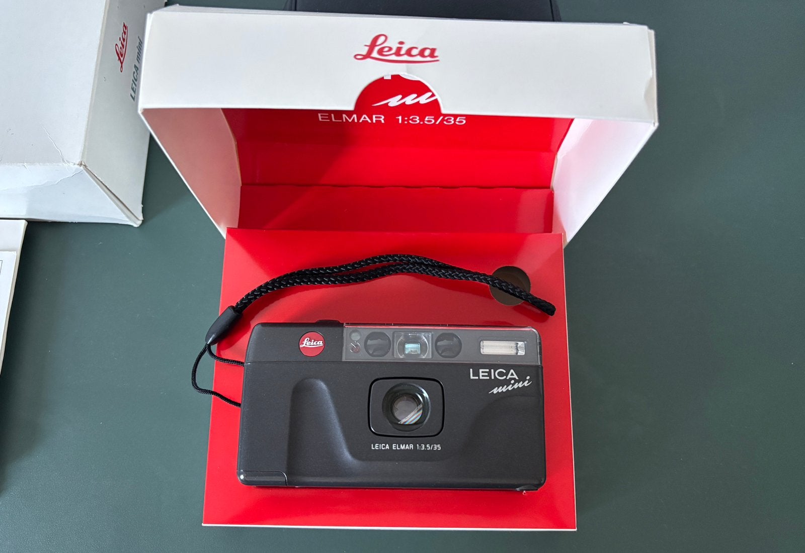 Complete analoge Leica Mini, Ophalen of Verzenden, Zo goed als nieuw, Compact, Leica