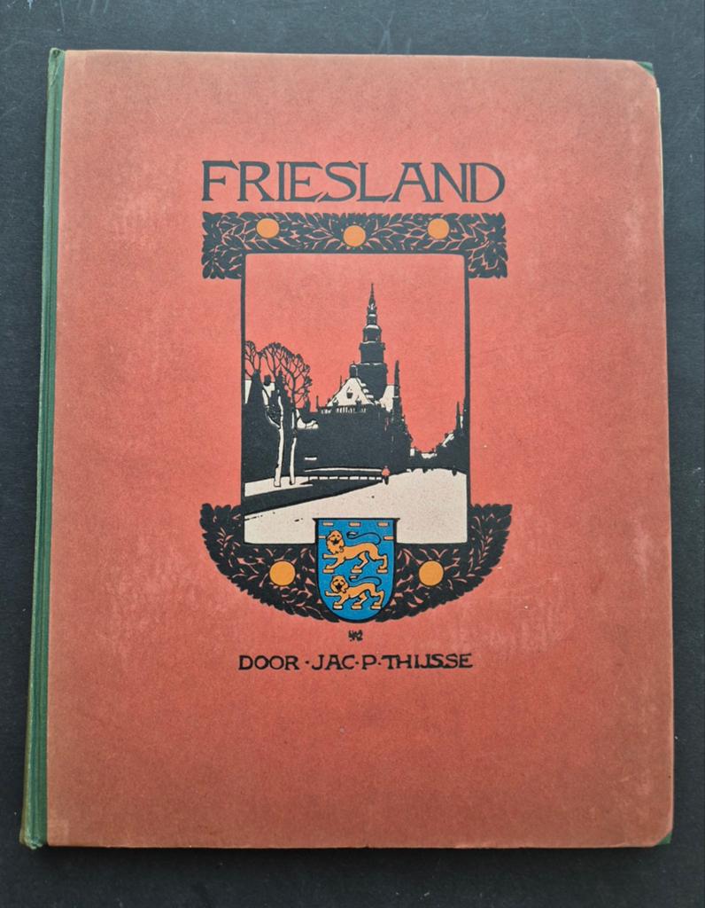 Plaatjes album Friesland Jac P Thijsse 1921  origineel, Boeken, Prentenboeken en Plaatjesalbums, Ophalen of Verzenden
