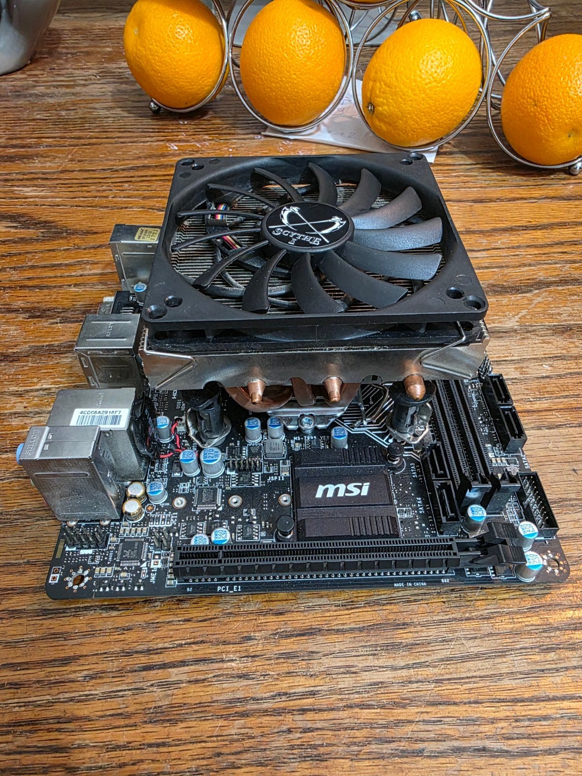 MSI H110I PRO Mini-ITX + Intel i7-6700 + Scythe Koeler, Computers en Software, Gebruikt, LGA 1151, DDR4, Ophalen of Verzenden