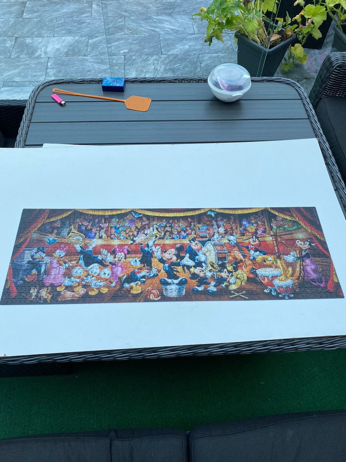 Disney panorama puzzel, Ophalen of Verzenden, 500 t/m 1500 stukjes, Zo goed als nieuw