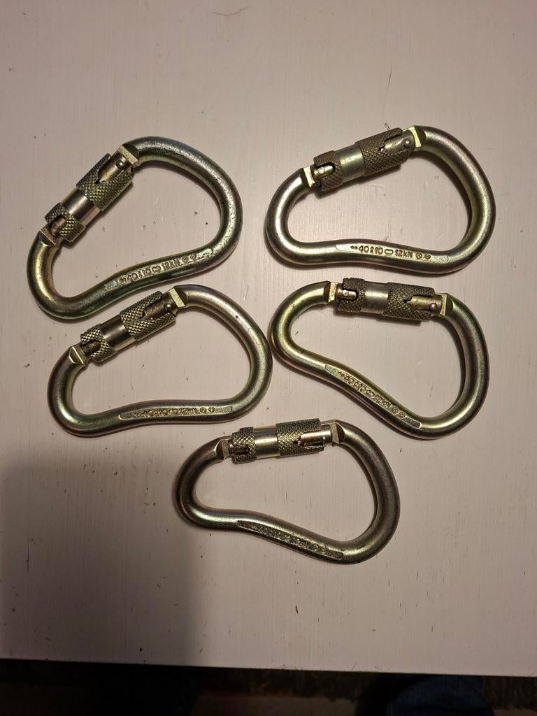DMM Steel Boa Quicklock Karabijnhaken - 5 stuks, 12kN, Ophalen of Verzenden