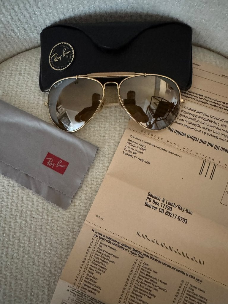 NIEUWE B&L Ray-Ban RB50 General Outdoorsman 62 zonnebril G6, Ray-Ban USA, Zonnebril, Overige kleuren, Ophalen of Verzenden