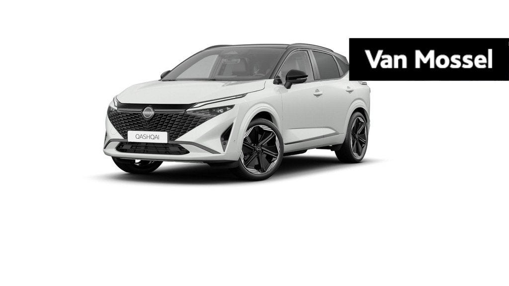 Nissan Qashqai 1.5 e-Power Tekna Plus | Full options, Auto's, Nissan, Euro 6, 2 kWh, Zwart, Leder
