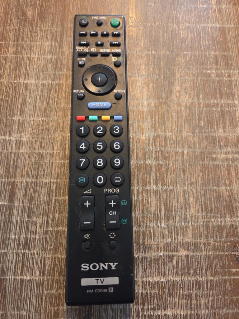 Sony TV Afstandsbediening RM-ED046, Ophalen of Verzenden, Gebruikt, Origineel, Tv