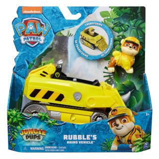 Paw Patrol: Jungle Pups: Rubble's Rhino Reddingsvoertuig, ., Nieuw, Ophalen of Verzenden, .