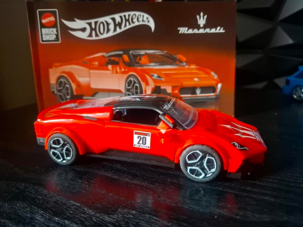 Lego maserati, Ophalen of Verzenden, Zo goed als nieuw, Overige schalen, Onderdeel
