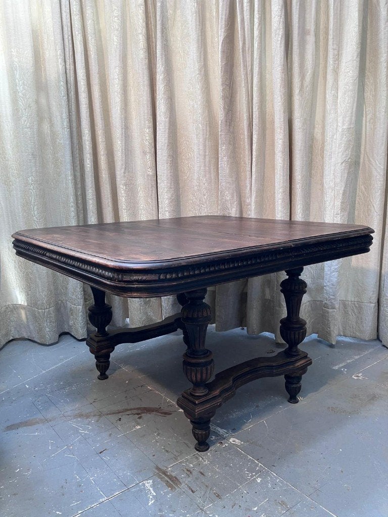 Tafel, Huis en Inrichting, Ophalen, Gebruikt, Eikenhout, Vier personen