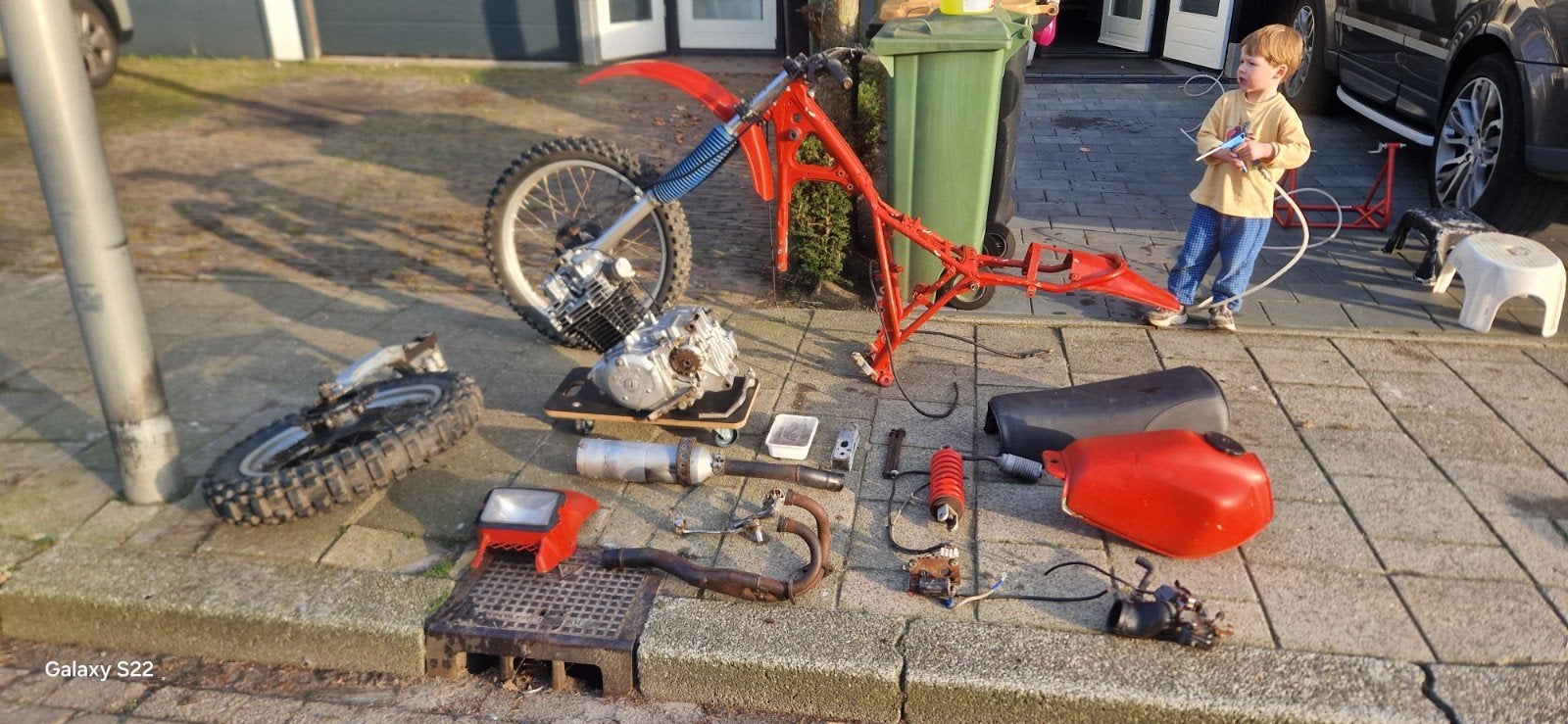 Honda Crosser 500cc - Onderdelen of Restauratieproject, Ophalen of Verzenden