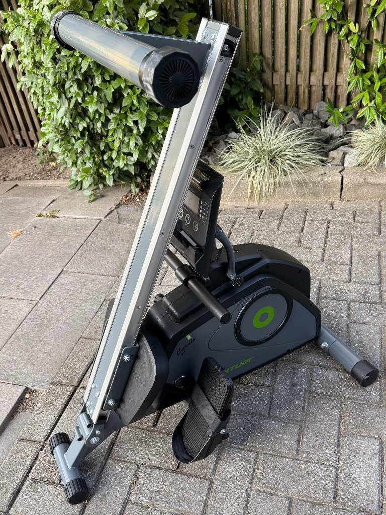 Tunturi R30 roeimachine | Zo goed als nieuw, Ophalen, Aluminium, Zo goed als nieuw, Roeitrainer