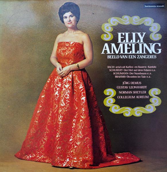Elly Ameling - Beeld van een Zangeres (LP), Ophalen of Verzenden, Romantiek, Zo goed als nieuw, 12 inch