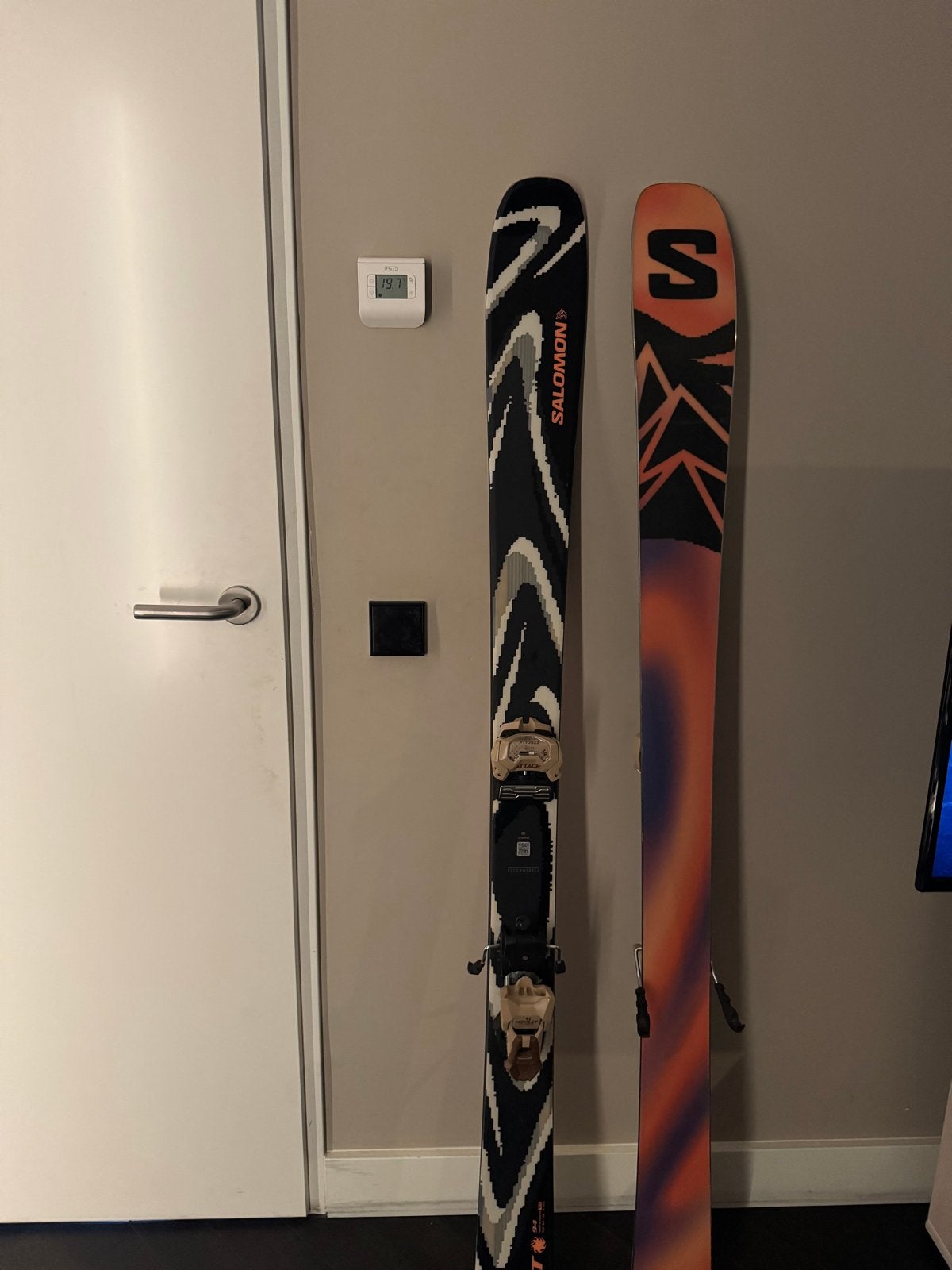 Salomon qst 94  164 cm+ Tyrolia Attack 14 GW bindingen, 160 tot 180 cm, Gebruikt, Carve, Skiën