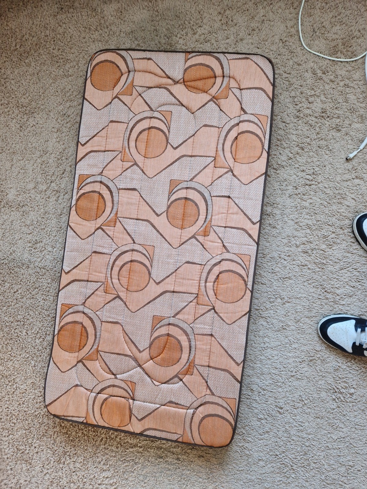 Matrasje voor kinderbed of campingbedje, Ophalen, Gebruikt, 190 cm of minder, Matras