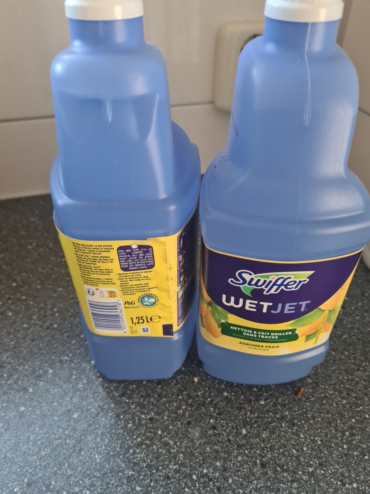 Swiffer WetJet Schoonmaakmiddel - Citrusgeur 1.25L, Ophalen, Schoonmaakmiddel