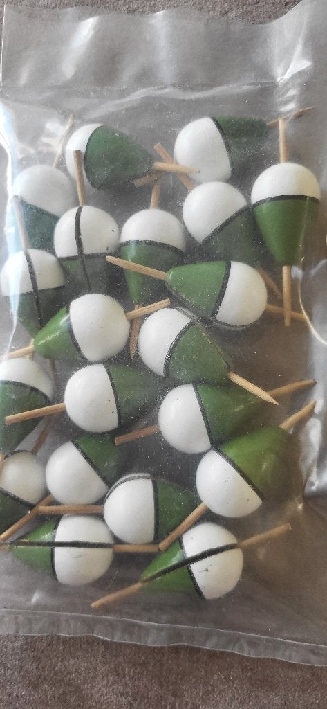 20x gleufdobbers voor baars snoek, Ophalen of Verzenden, Nieuw, Dobber of Lood