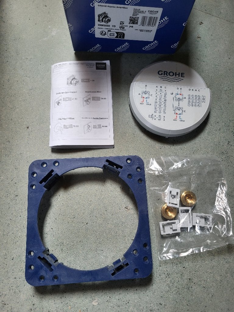 GROHE Rapido SmartBox Toebehoren & Spoeldeksel tbv 35600000, Ophalen of Verzenden, Nieuw, Douche
