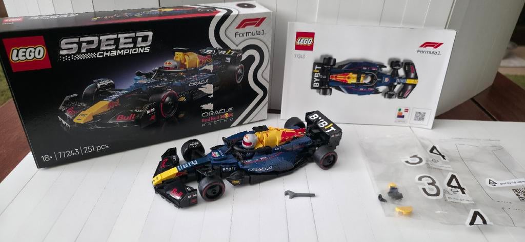 77243 LEGO Speed Champions Oracle Red Bull Racing RB20 F1, Ophalen of Verzenden, Zo goed als nieuw